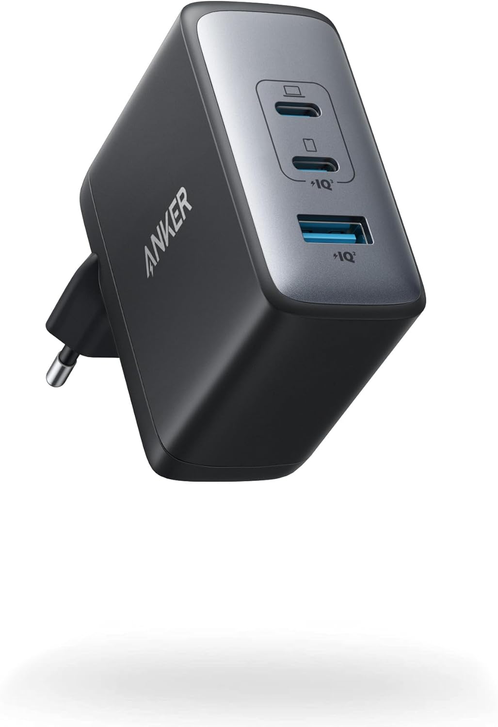 100W USB C Ladegerät, Anker 736 Charger (Nano II) Schnellladegerät, 3-Port USB C Netzteil für MacBook Pro/Air, iPad Pro, Galaxy S22/S20, iPhone 15/Pro