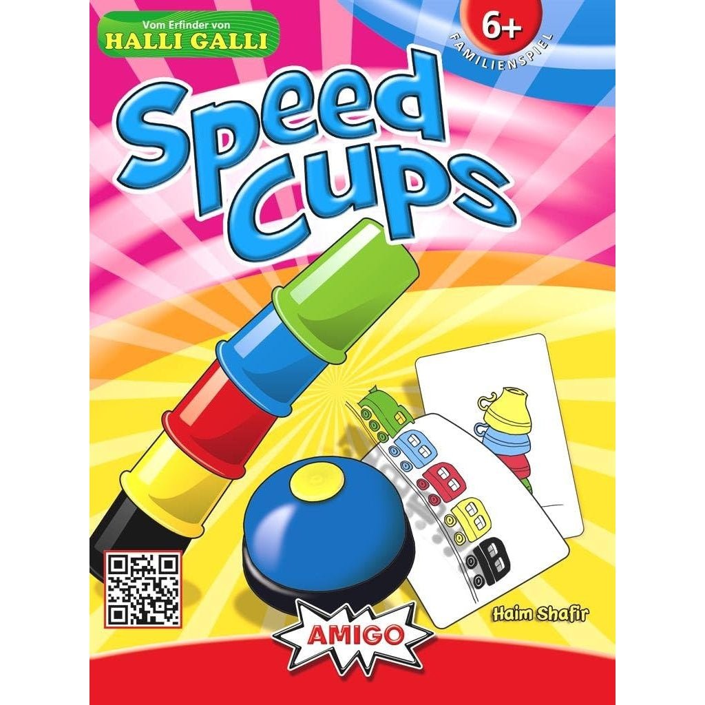 AMIGO 03780 - Speed Cups, Geschicklichkeitsspiel, 2 bis 4 Spieler - Miyashop24