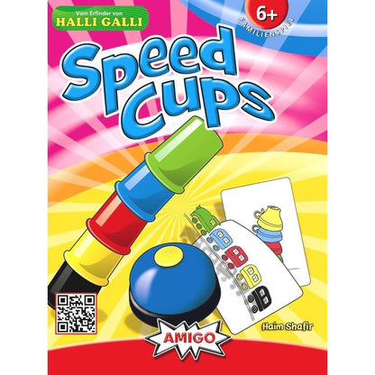 AMIGO 03780 - Speed Cups, Geschicklichkeitsspiel, 2 bis 4 Spieler - Miyashop24