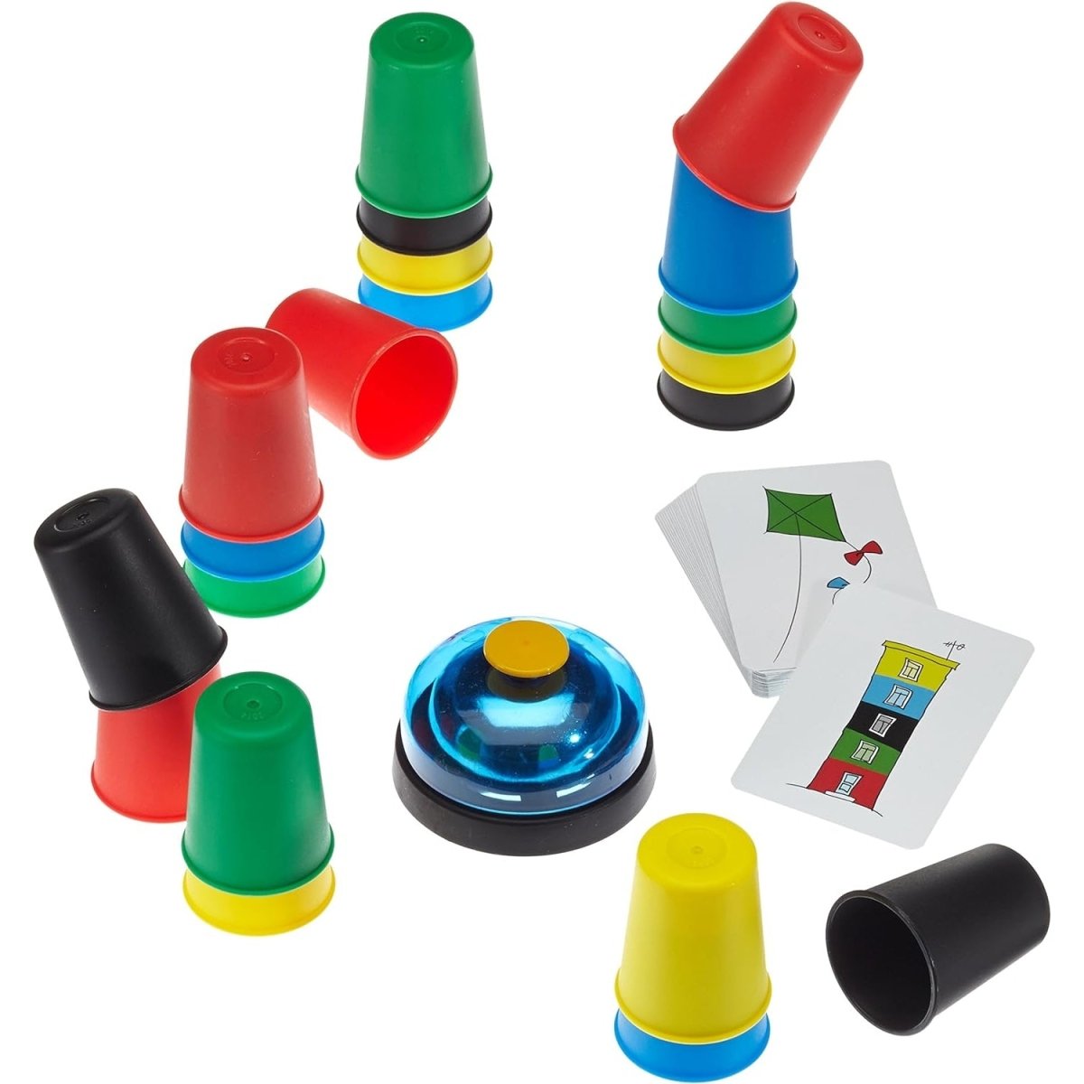 AMIGO 03780 - Speed Cups, Geschicklichkeitsspiel, 2 bis 4 Spieler - Miyashop24