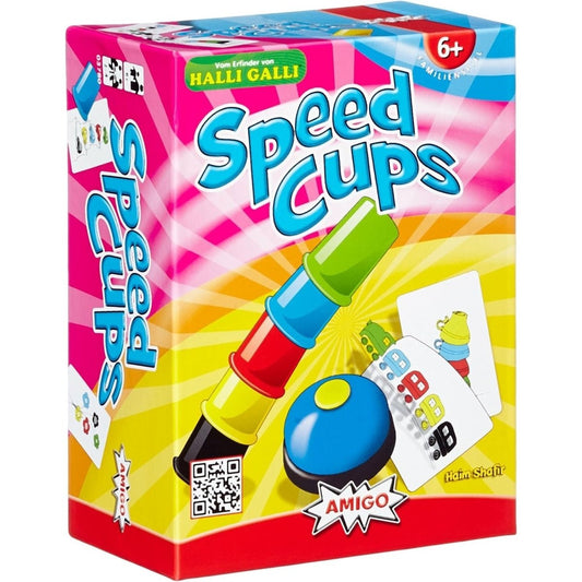 AMIGO 03780 - Speed Cups, Geschicklichkeitsspiel, 2 bis 4 Spieler - Miyashop24