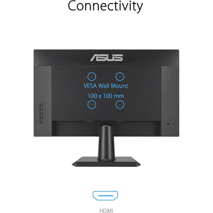 ASUS Eye Care VA24EHF - 24 Zoll Full HD Monitor - Rahmenlos, Flicker-Free, Blaulichtfilter