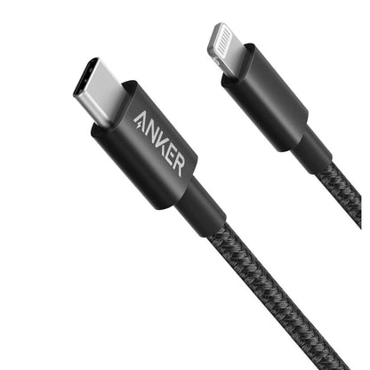 Anker 331 USB - C auf Lightning Kabel New Nylon USB - C auf Lightning Ladekabel (180cm) Geeignet für iPhone - Miyashop24