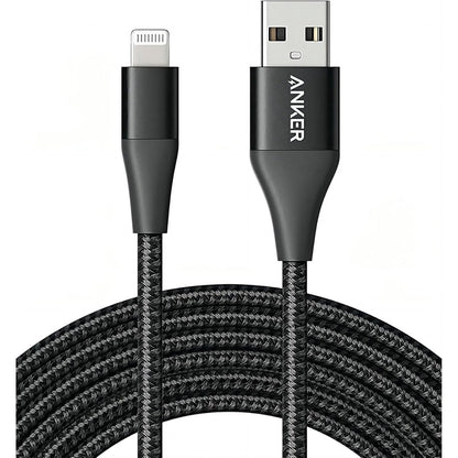 Anker 551 USB A auf Lightning Ladekabel (3m), MFi Zertifiziert iPhone Kabel - Miyashop24