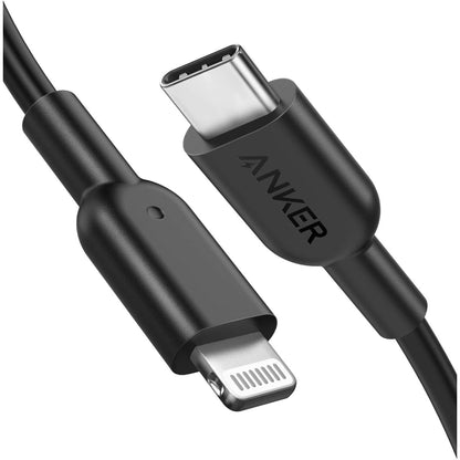 Anker PowerLine II USB C auf Lightning Kabel,90 cm lang, MFi-Zertifiziert, für iPhone