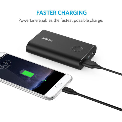 Anker Powerline 90cm USB C auf USB 3.0 Kabel, USB-C mit 56k Ohm Pull-Up Widerstand für USB Type C Geräte