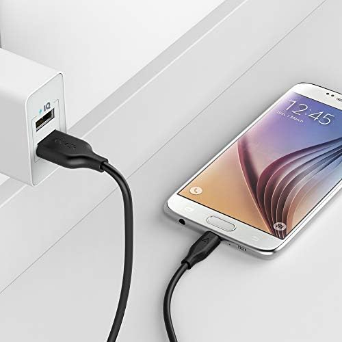 Anker Powerline Micro USB Kabel [3-Pack] 0.9m Ladekabel kompatibel mit Galaxy, Nexus, LG, Motorola, Android