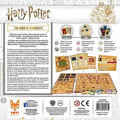 Asmodee | Topi Games | Harry Potter: Ein Jahr in Hogwarts | Familienspiel | Brettspiel | 1-8 Spieler