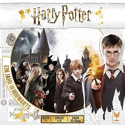 Asmodee | Topi Games | Harry Potter: Ein Jahr in Hogwarts | Familienspiel | Brettspiel | 1-8 Spieler