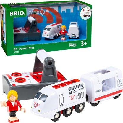 BRIO World 33510 IR Express Reisezug Elektrische Lokomotive mit Fernsteuerung Zubehör