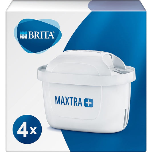 BRITA Wasserfilter-Kartusche MAXTRA+ 4 Stück Kartuschen für alle BRITA Wasserfilter