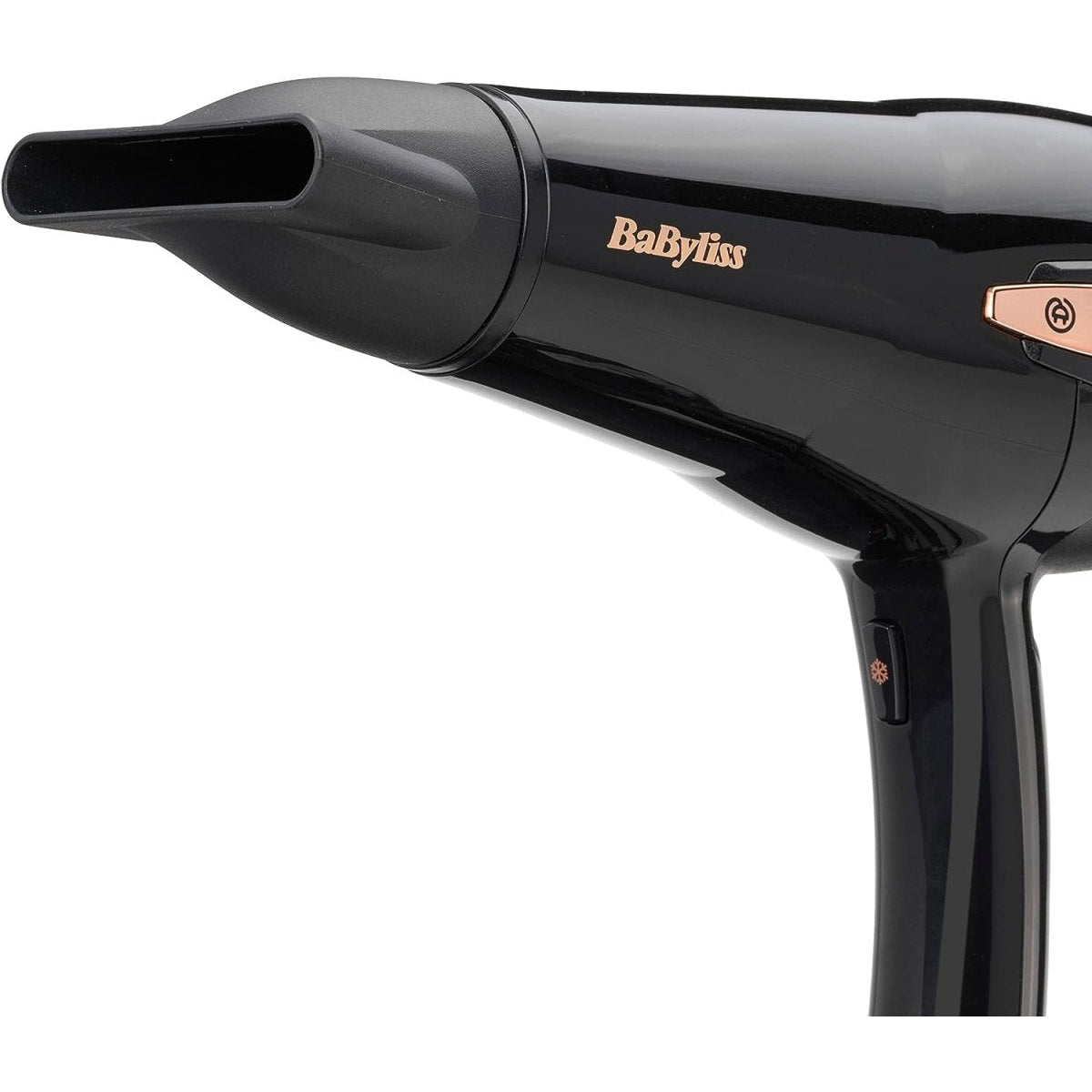 BaByliss Cordkeeper 2000 Ionic-Haartrockner Kabeleinzugsfunktion Im Griff, 2000 Watt schwarz