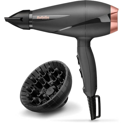 BaByliss Smooth Pro 2100 Haartrockner, Föhn mit leistungsstarken 2100 Watt, Ionen-Technologie