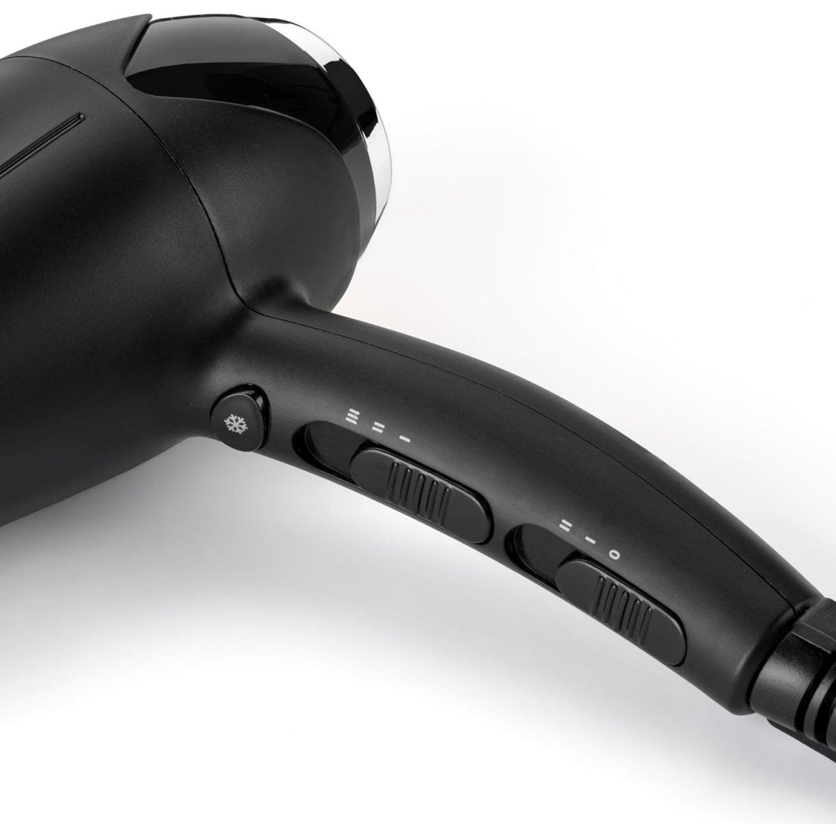 BaByliss Turbo Smooth 2200 Haartrockner, schwarz silber, D572DE