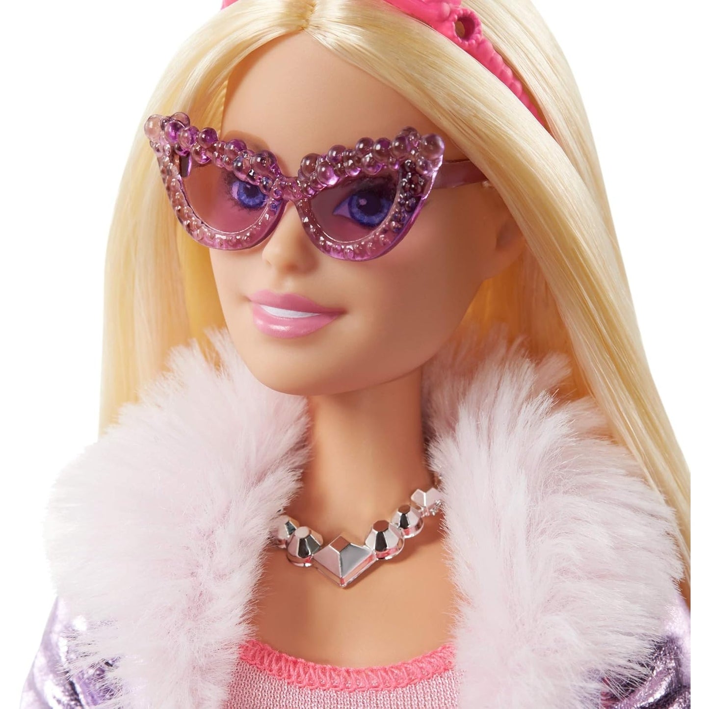 Barbie GML76 Prinzessinnen-Abenteuer Puppe mit Mode ca. 30 cm blond mit Hündchen