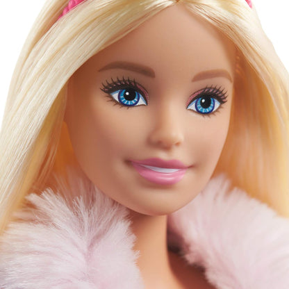 Barbie GML76 Prinzessinnen-Abenteuer Puppe mit Mode ca. 30 cm blond mit Hündchen