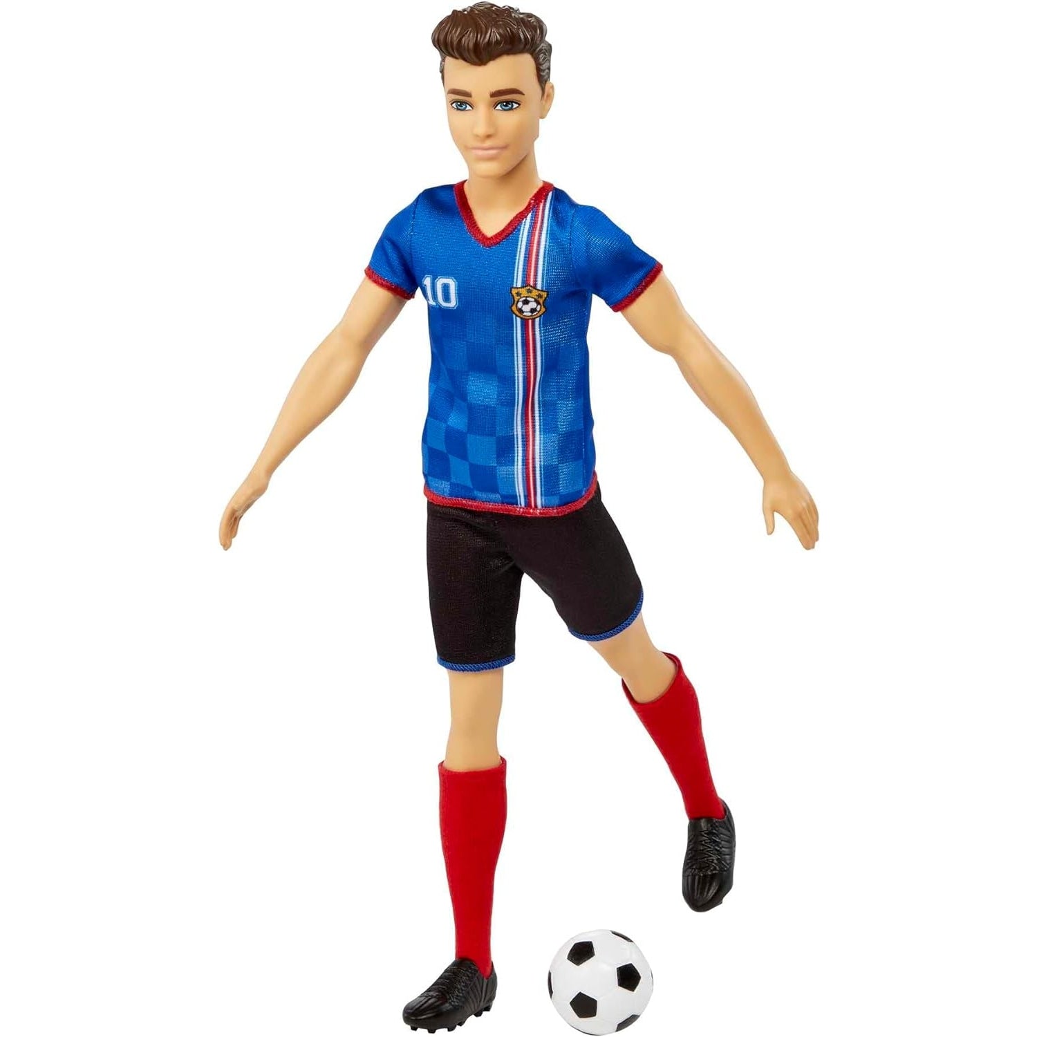 Barbie HCN15 You Can Be Anything Serie, Ken Fußballspieler Puppe, Ken Puppe