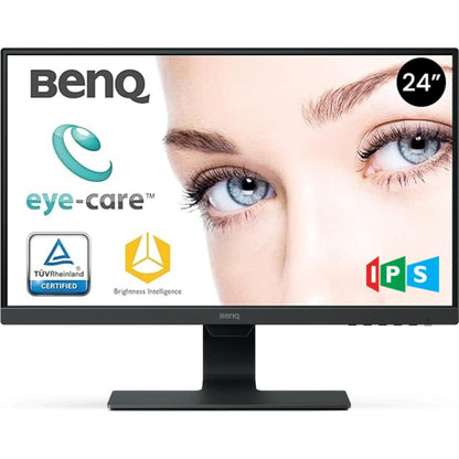 BenQ GW2480 60,5cm 23,8 Zoll LED Monitor Full-HD, Eye-Care, IPS-Panel, HDMI, DP