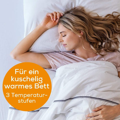 Beurer TS 15 Wärmeunterbett mit Sicherheitsautomatik aus weichem Vlies und mit 3 Temperaturstufen