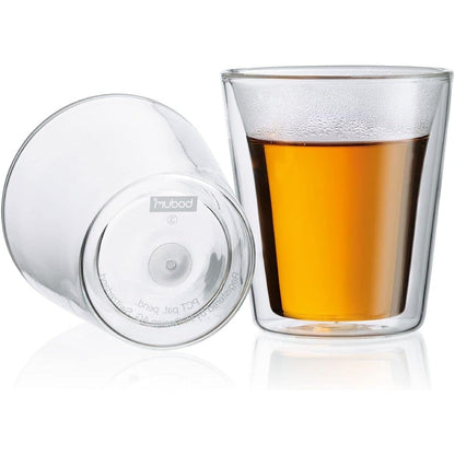 Bodum CANTEEN Gläser-Set (Doppelwandig, 0,2 liters) transparent