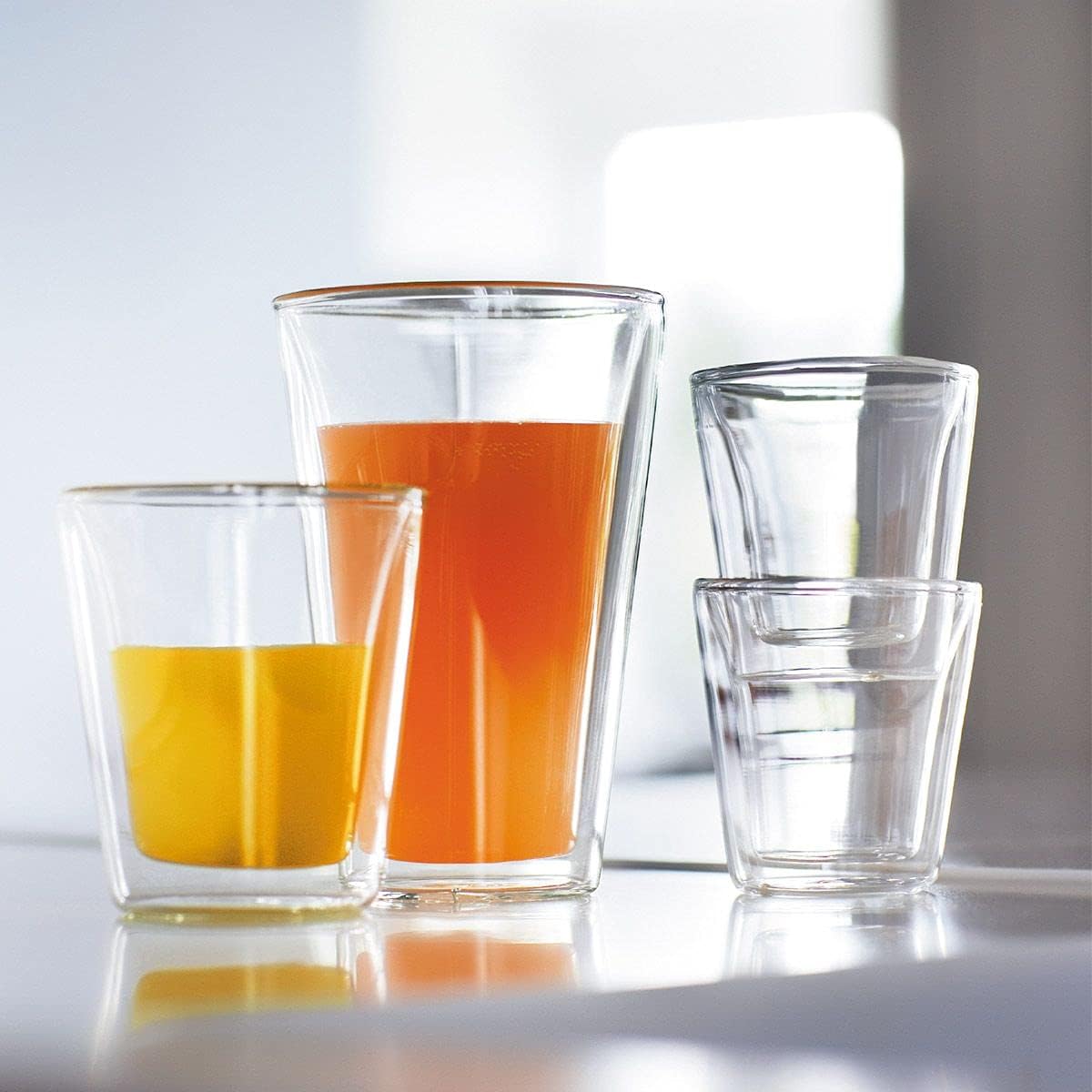 Bodum CANTEEN Gläser-Set (Doppelwandig, 0,2 liters) transparent