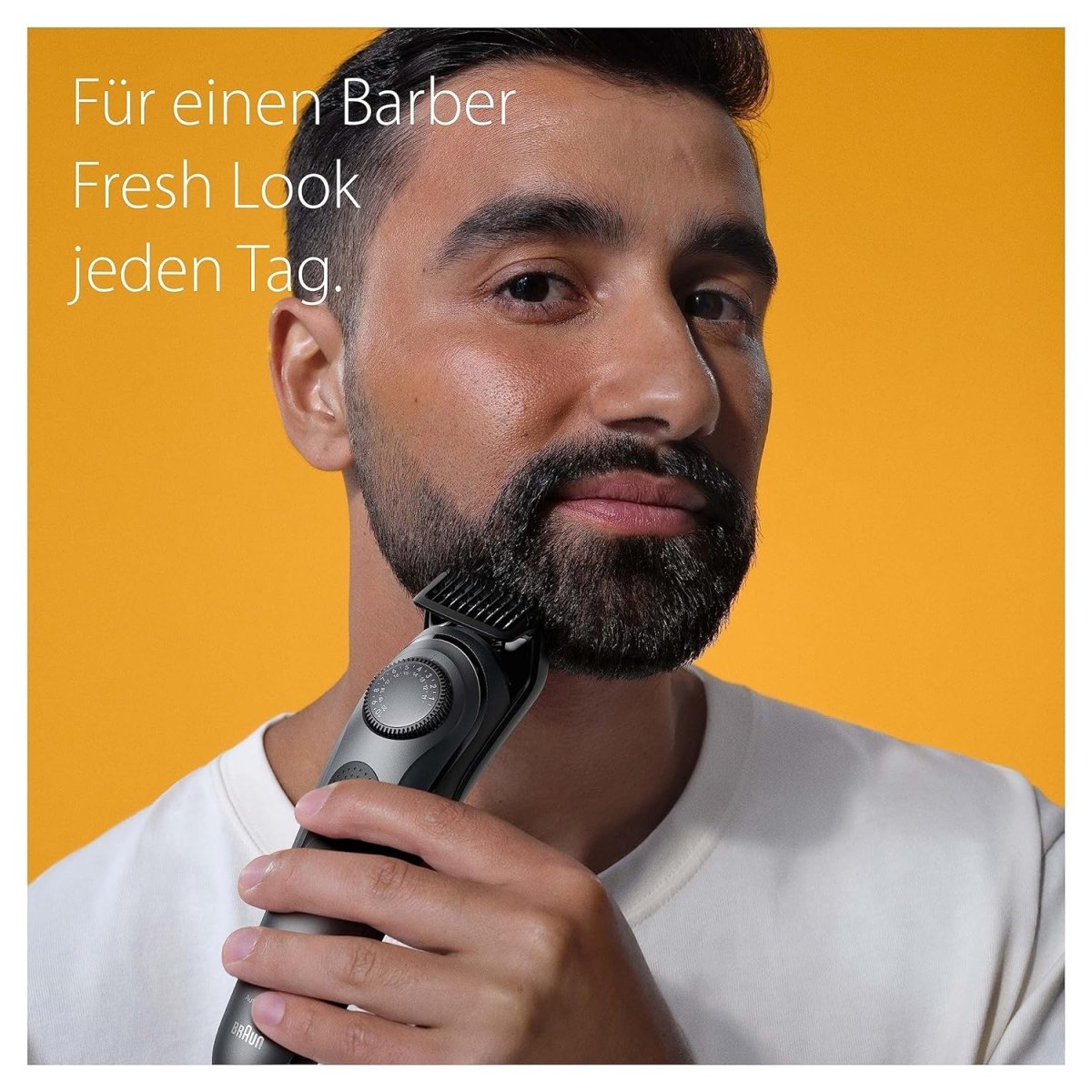 Braun Barttrimmer, Bartschneider/Trimmer/Haarschneider Herren, Haarschneidemaschine Profi