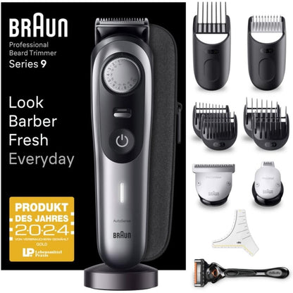 Braun Barttrimmer, Bartschneider/Trimmer/Haarschneider Herren, Haarschneidemaschine Profi