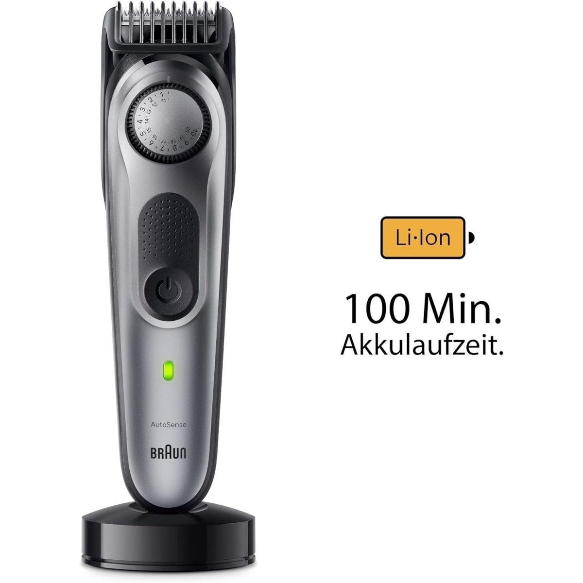 Braun Barttrimmer, Trimmer/Haarschneider Herren, Haarschneidemaschine Profi