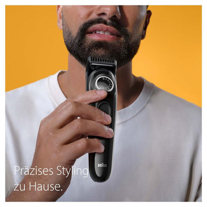 Braun Barttrimmer, Trimmer/Haarschneider Herren, Haarschneidemaschine mit ultrascharf