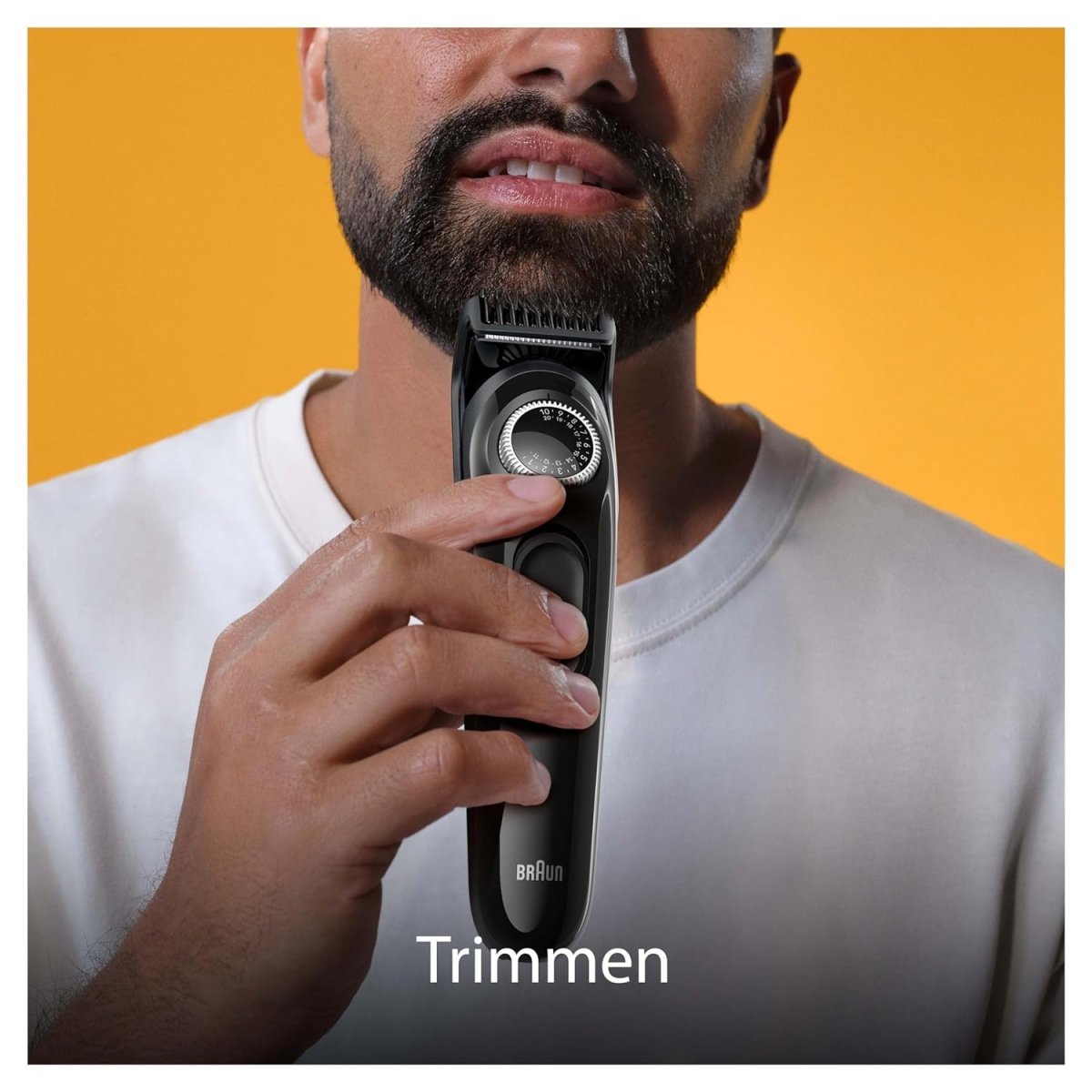 Braun Barttrimmer, Trimmer/Haarschneider Herren, Haarschneidemaschine mit ultrascharf