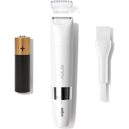 Braun Body Mini-Trimmer, elektrischer Körperrasierer mit Trimmeraufsatz für Damen und Herren