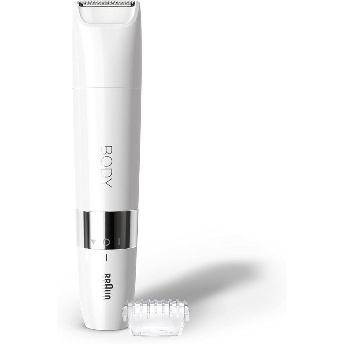 Braun Body Mini-Trimmer, elektrischer Körperrasierer mit Trimmeraufsatz für Damen und Herren