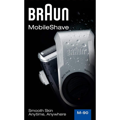 Braun MobileShave M90 Reise Rasierapparat (für unterwegs)