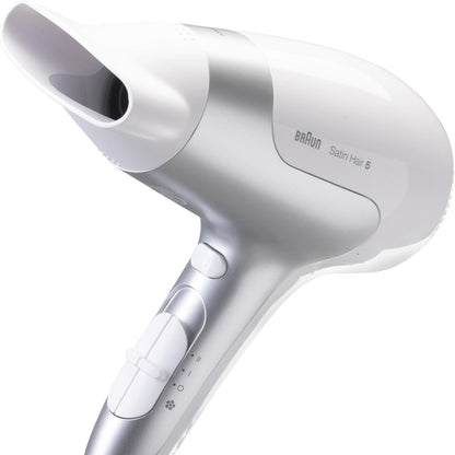 Braun Satin Hair 5 Power Perfection Haartrockner, professioneller Föhn mit IonTec, HD580