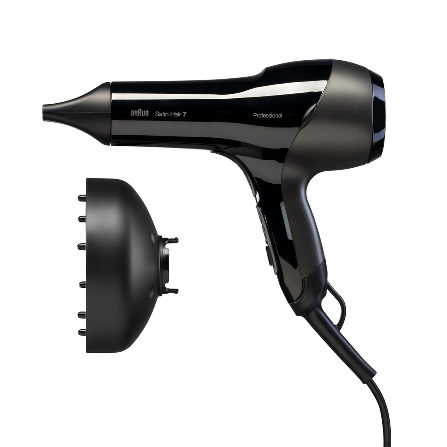 Braun Satin Hair 7 SensoDryer Haartrockner, professioneller Föhn, IonTec und Diffusor