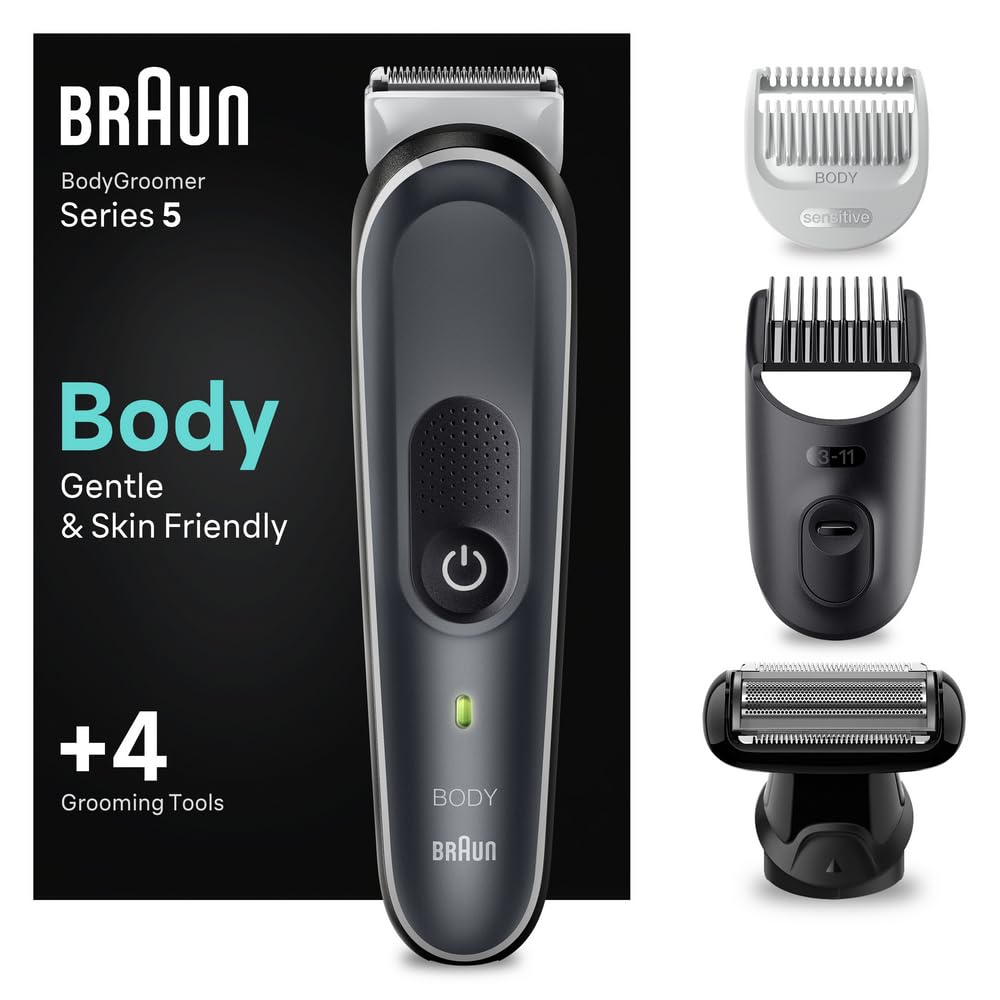 Braun Series 5 Bodygroomer / Intimrasierer Mann, Körperpflege- und Haarentfernung