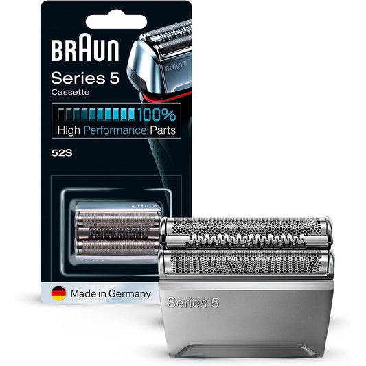 Braun Series 5 ElektrorasiererErsatzscherteil 52S, kompatibel mit Rasierer Herren Series 5 (alte Generation)