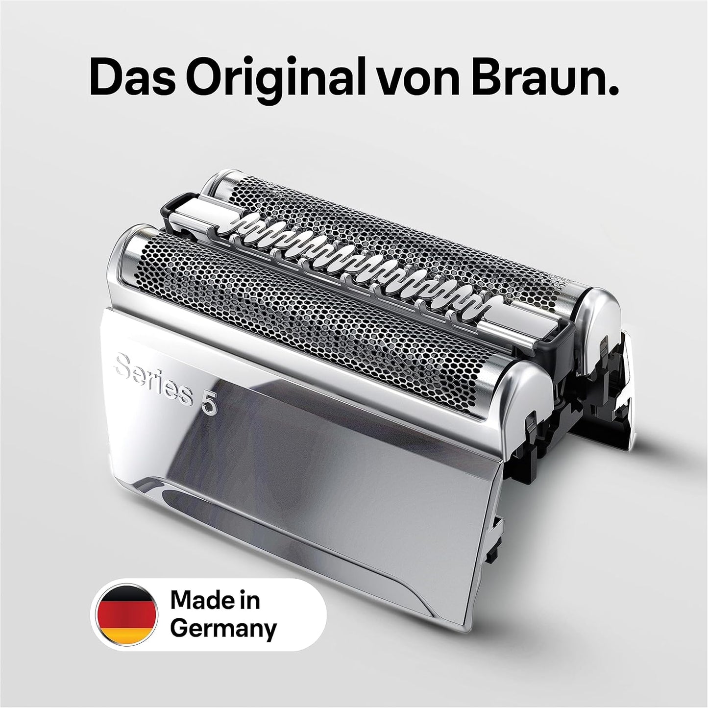 Braun Series 5 ElektrorasiererErsatzscherteil 52S, kompatibel mit Rasierer Herren Series 5 (alte Generation)