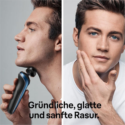 Braun Series 5 Scherkopf, Elektrorasierer, Ersatzscherteil kompatibel mit Rasierer Herren Series 5 und 6 (Modelle ab 2020), 53B, schwarz