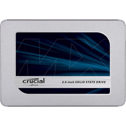 Crucial MX500 500GB CT500MX500SSD1-bis zu 560 MB/s (3D NAND, SATA, 2,5 Zoll, Internes SSD)