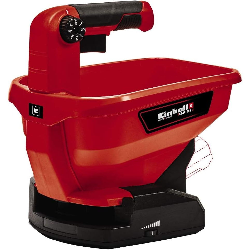 Einhell Universal Streuer GE-US 18 Li-Solo Power X-Change (Lithium-Ionen, 3,3 l, ohne Akku und Ladegerät)