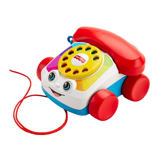 Fisher-Price FGW66 Plappertelefon Motorikspielzeug mit Geräuschen, Babyspielzeug ab 12 Monaten