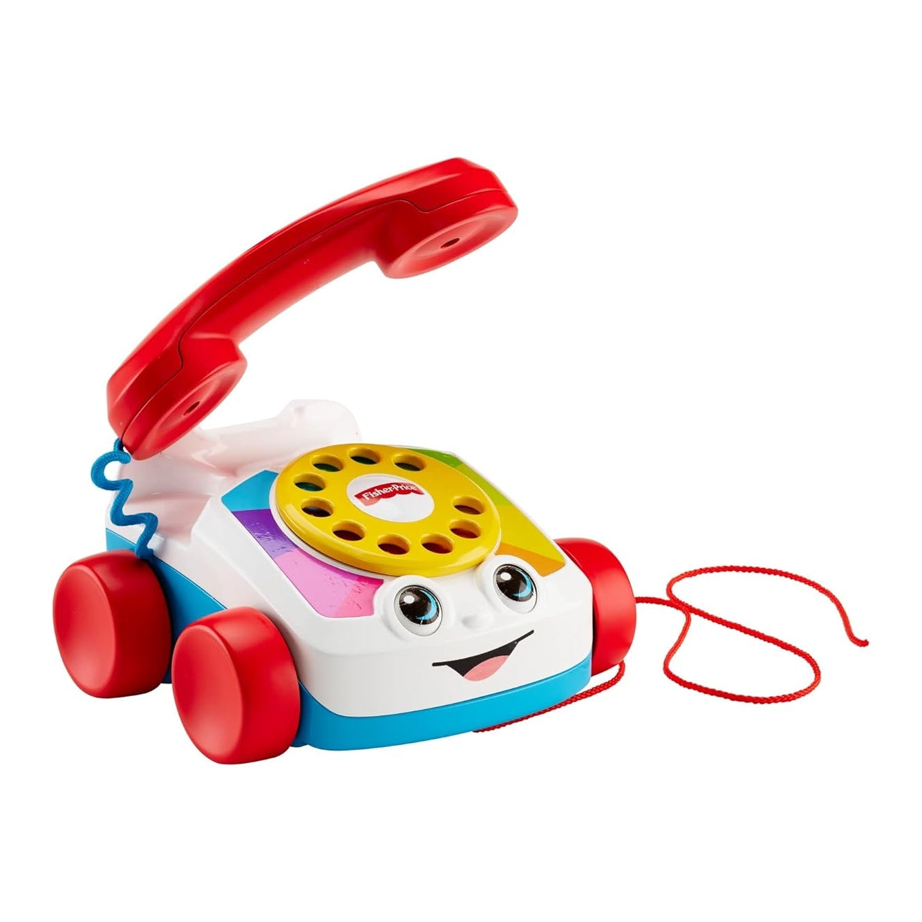 Fisher-Price FGW66 Plappertelefon Motorikspielzeug mit Geräuschen, Babyspielzeug ab 12 Monaten