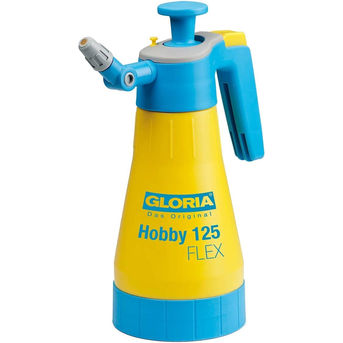 GLORIA Drucksprüher Hobby 125 FLEX | 1,25 L Sprühflasche | Gartenspritze Handsprüher