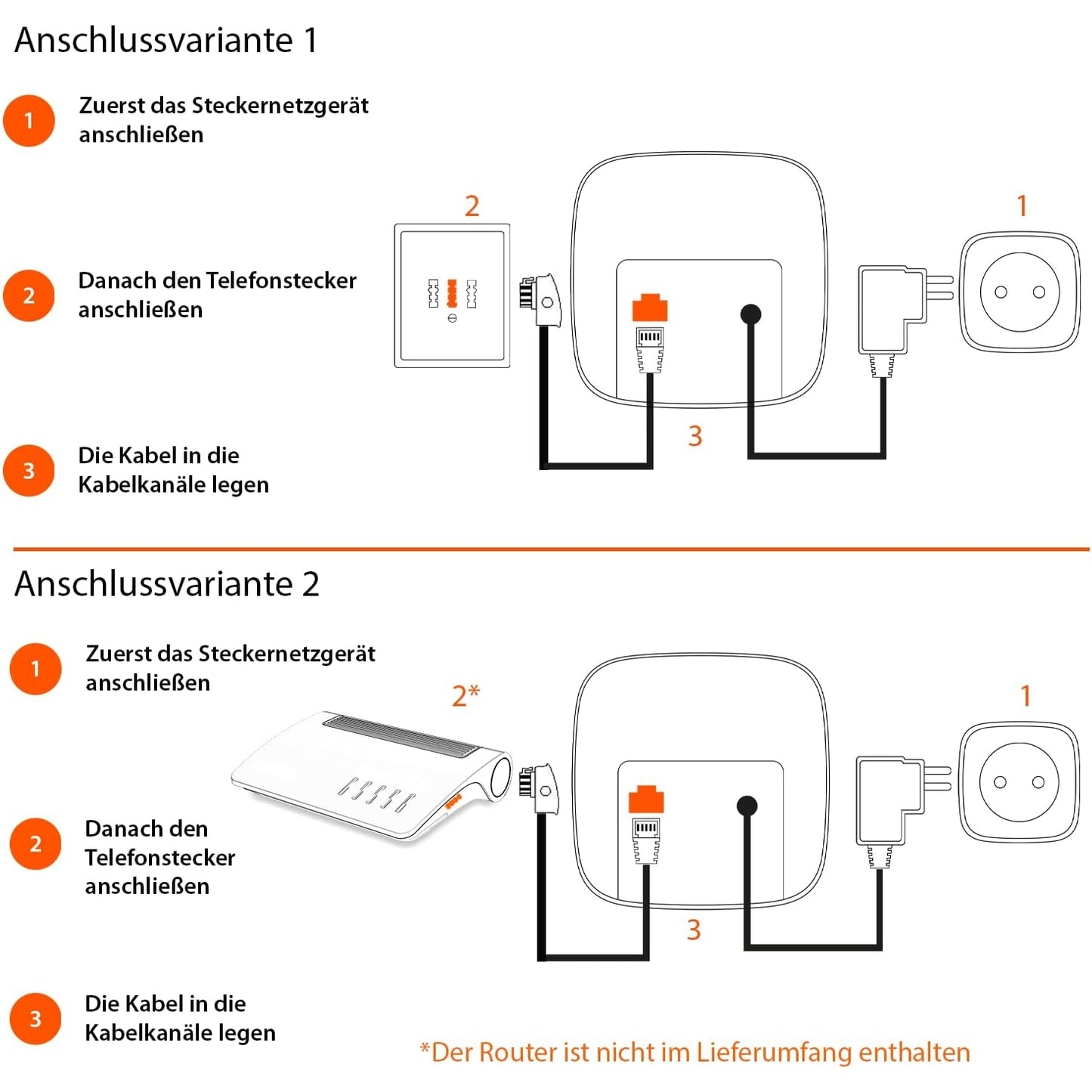 Gigaset AS690, Schnurloses Telefon, großes kontrastreiches Display, brillante Audioqualität, einstellbare Klangprofile, Freisprechfunktion