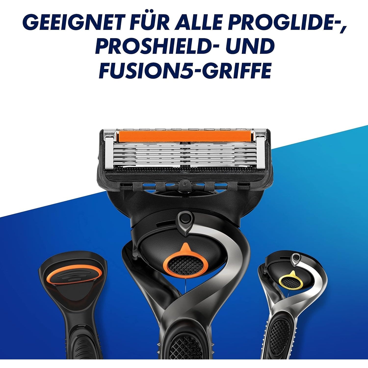 Gillette ProGlide Rasierklingen, 8 Ersatzklingen für Nassrasierer Herren mit 5-fach Klinge