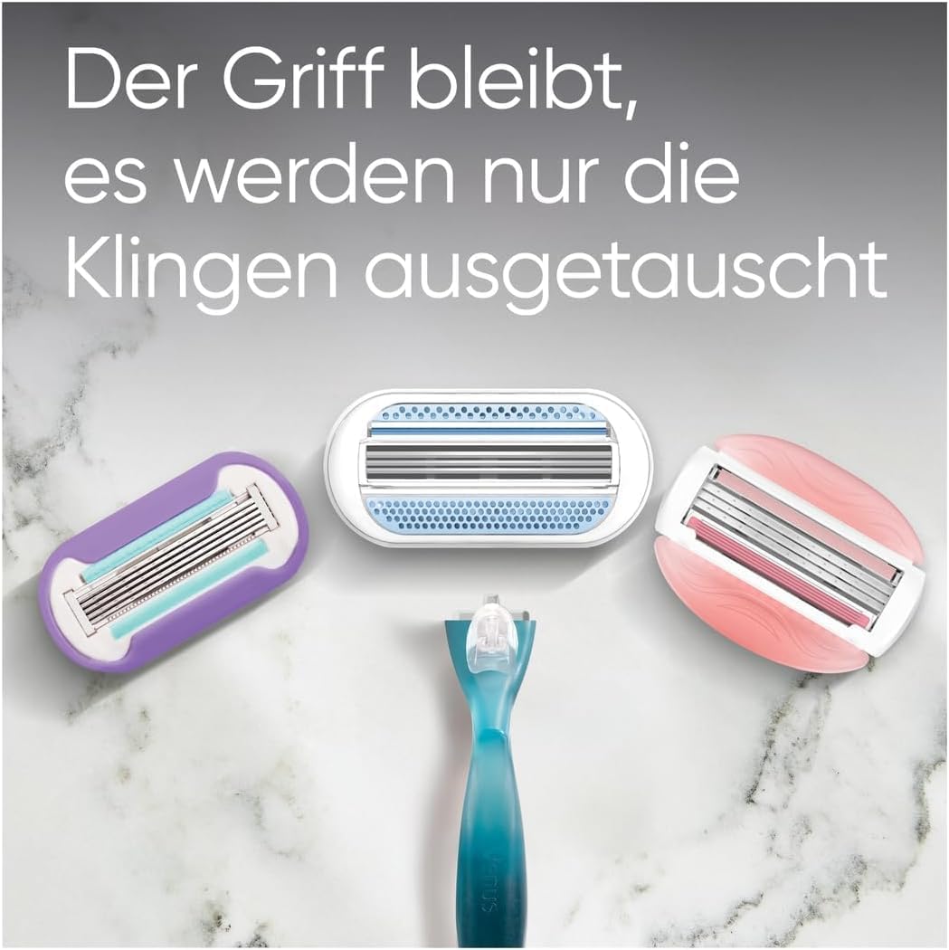 Gillette Venus Comfortglide Spa Breeze Rasierklingen Damen 9 Ersatzklingen für Damenrasierer mit 3-fach Klinge