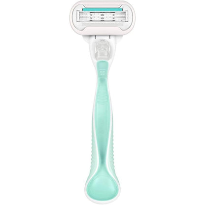 Gillette Venus Deluxe Smooth Sensitive Rasierklingen Damen 8 Ersatzklingen für Damenrasierer mit 5-fach Klinge