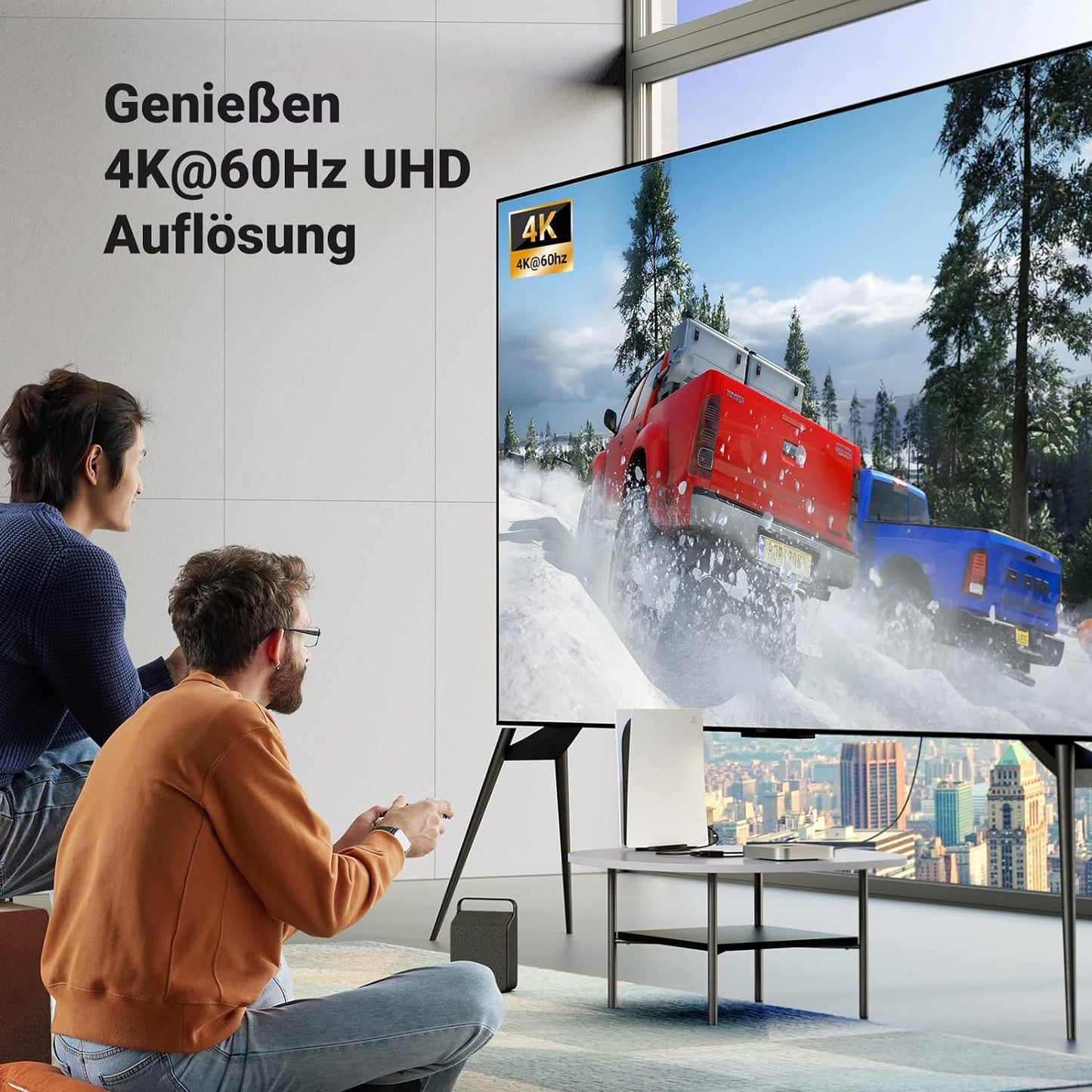 HDMI Switch 4K 60Hz HDMI Splitter 2 in 1 Out oder 1 in 2 Out HDMI Verteiler Bidirektional