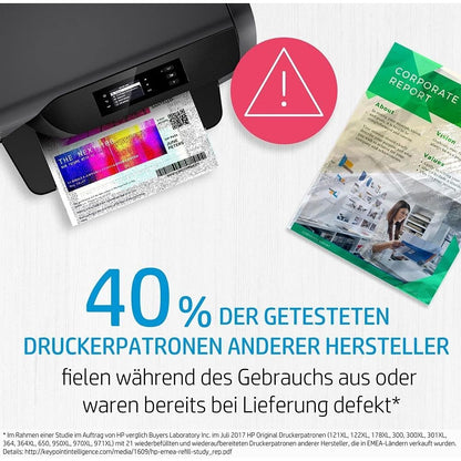 HP 304XL N9K08AE Schwarz Original Druckerpatrone, für HP DeskJet